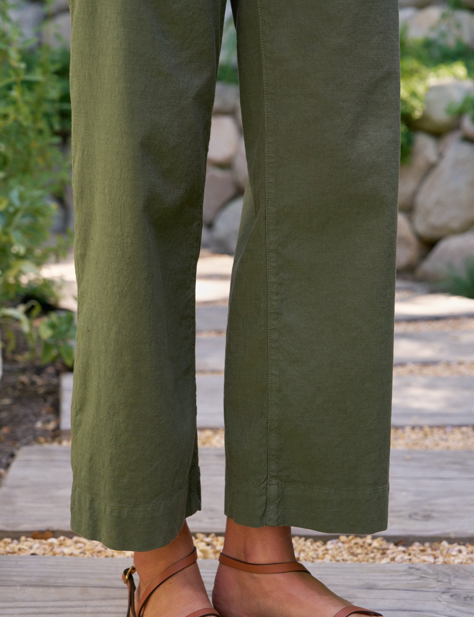 WEXFORD Hunter Green, Italian Performance Linen