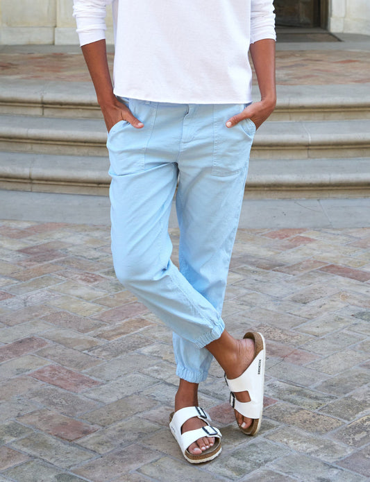 JAMESON Soft Blue, Italian Performance Linen