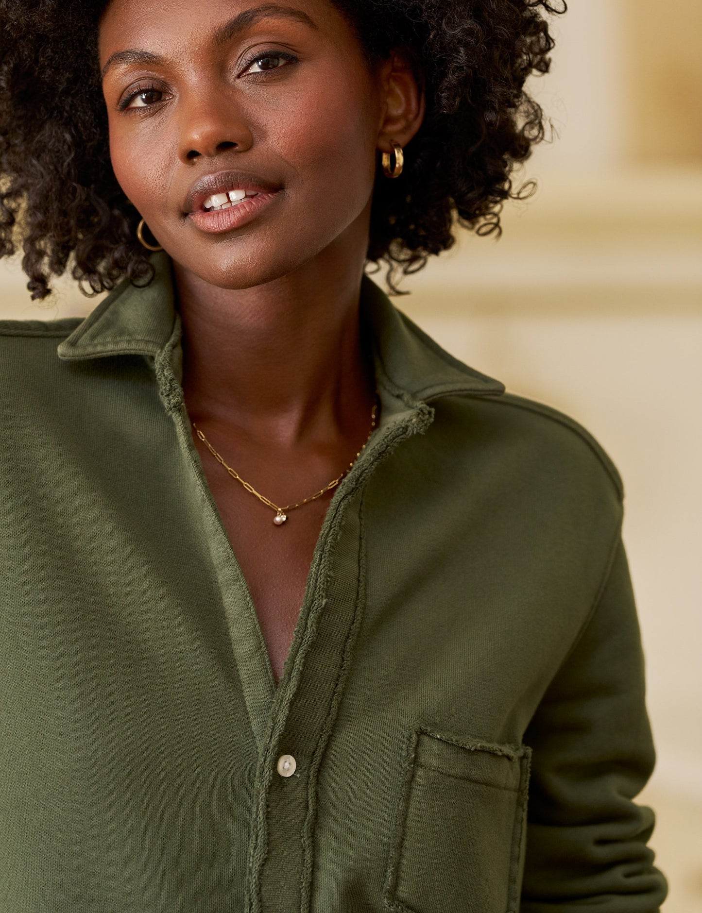 EILEEN Caper, Triple Fleece