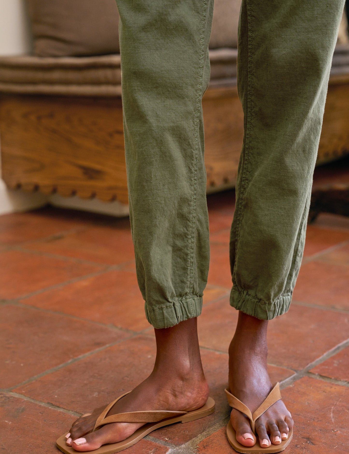 JAMESON Hunter Green, Italian Performance Linen