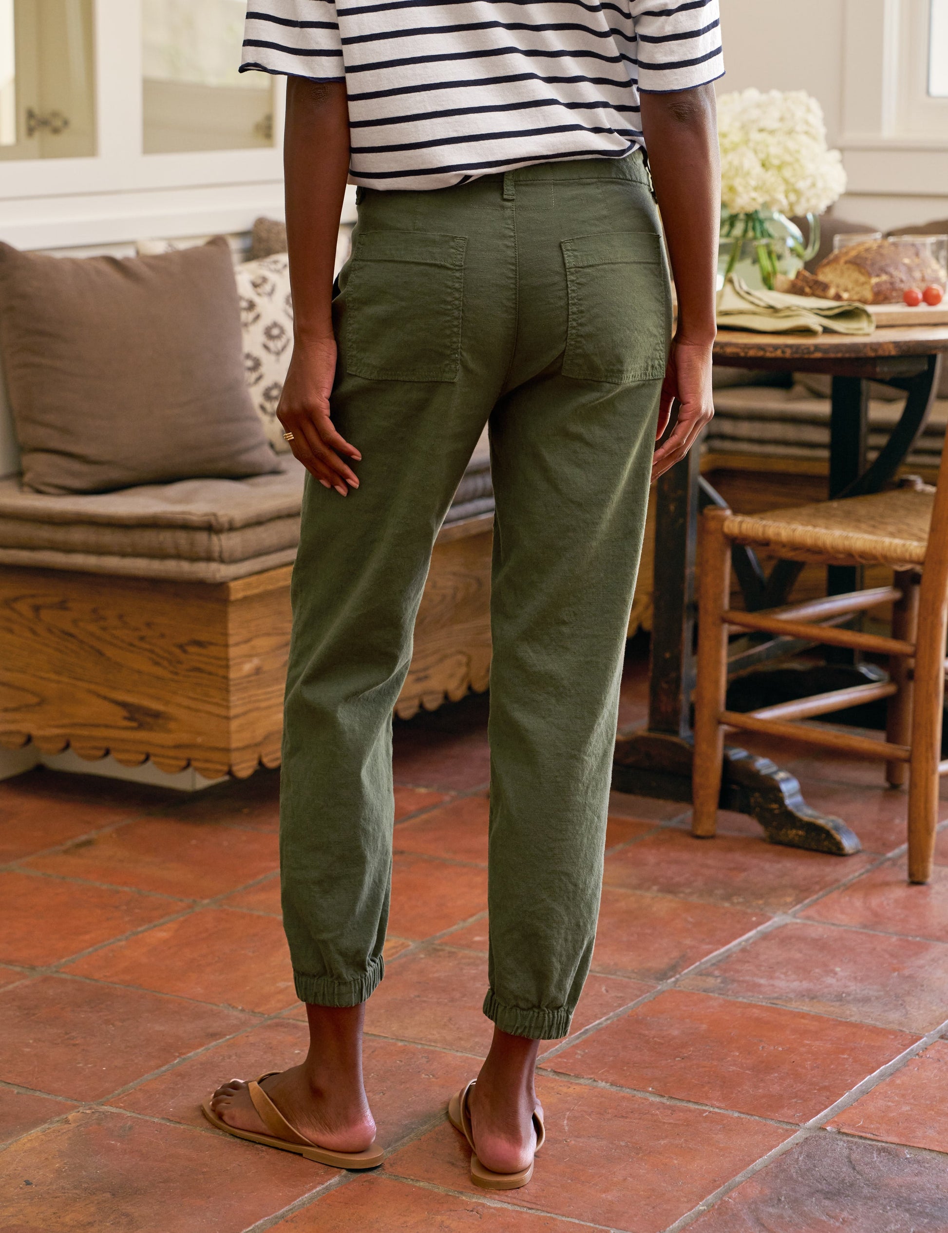 JAMESON Hunter Green, Italian Performance Linen