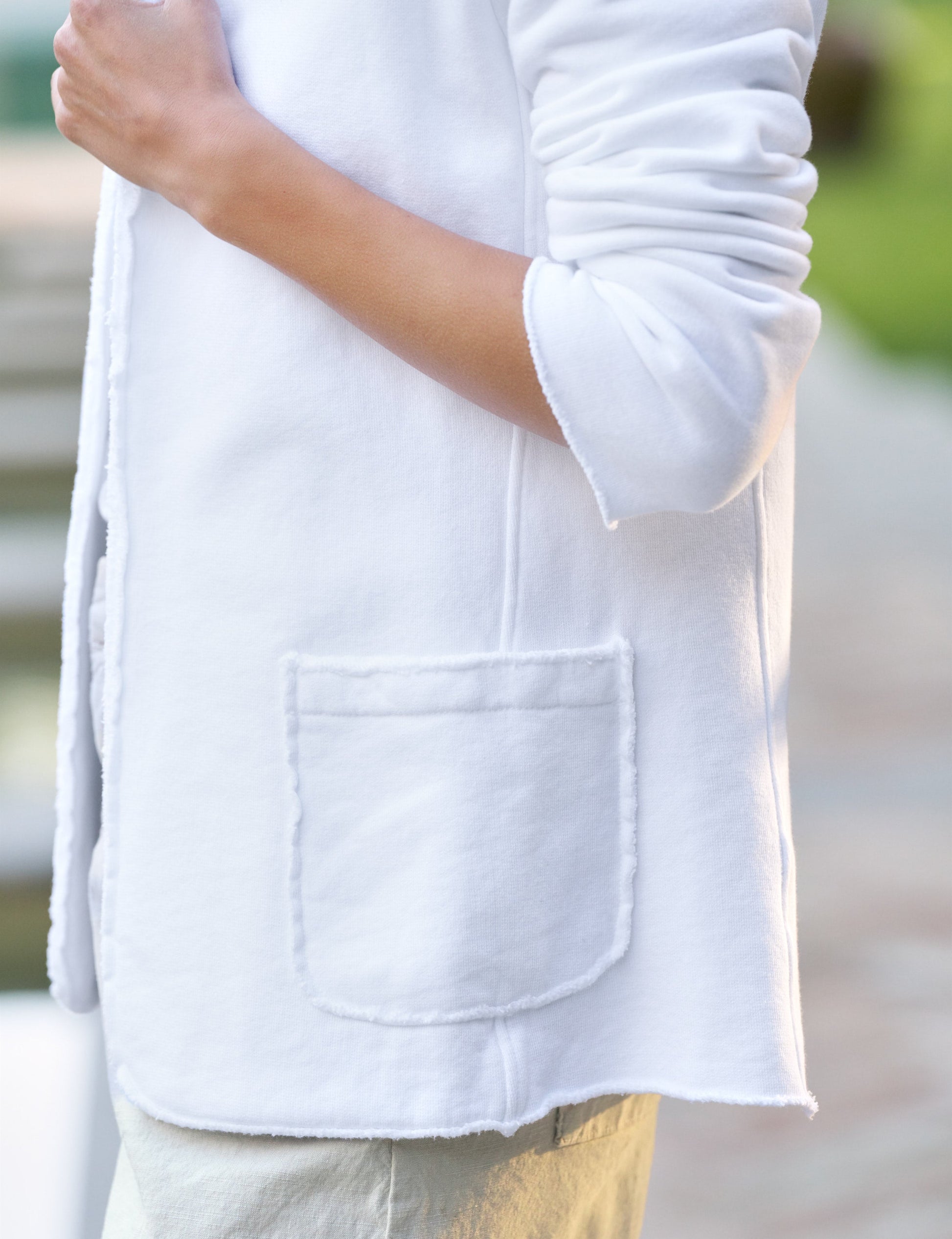 DUBLIN White, Triple Fleece