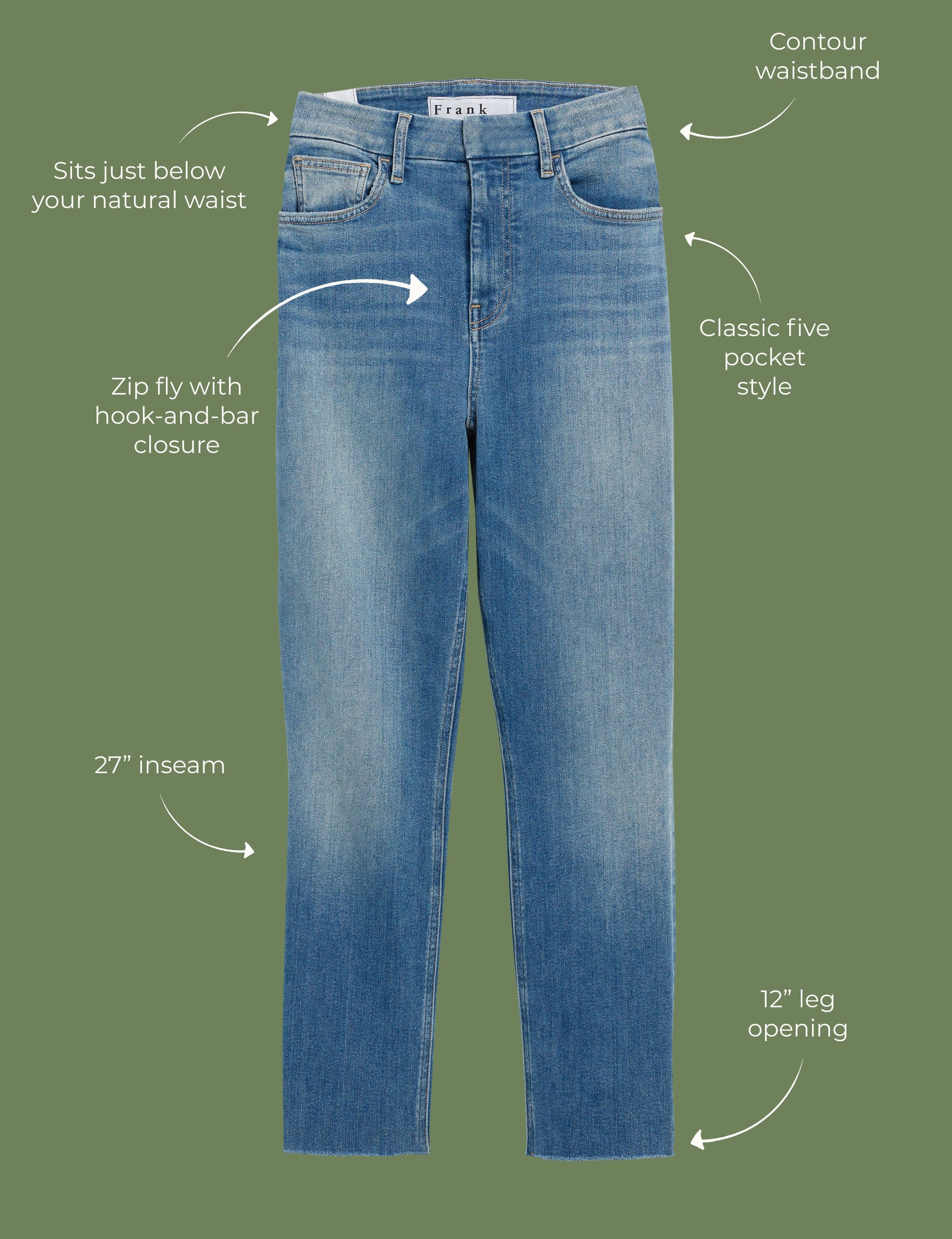 DERRY 2001 Wash, Italian Dream Denim