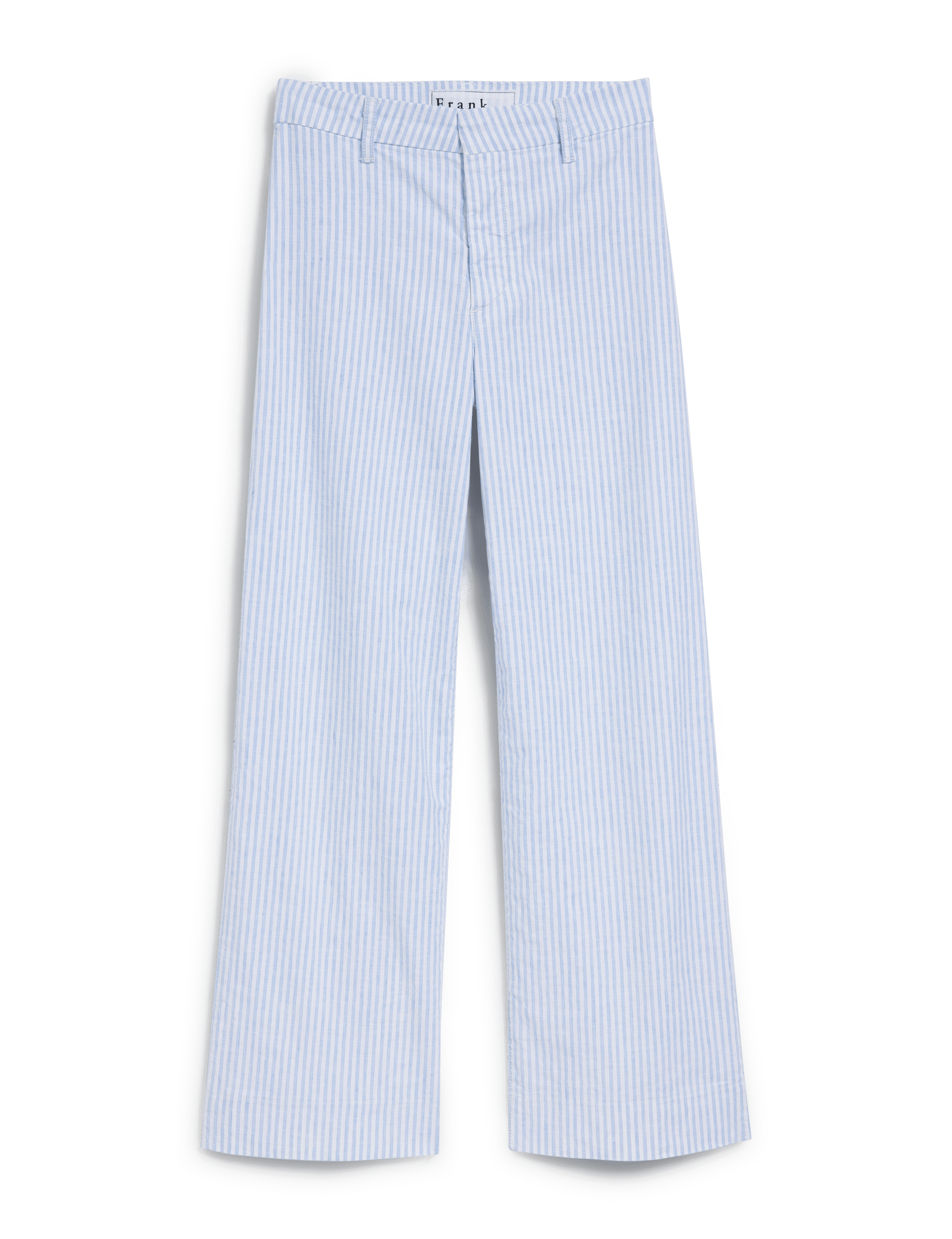 WEXFORD Blue and White Stripe, Italian Performance Linen