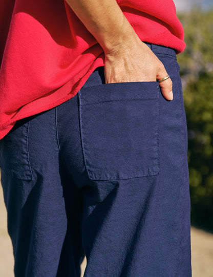 WEXFORD Summer Navy, Italian Performance Linen