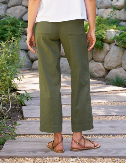 WEXFORD Hunter Green, Italian Performance Linen