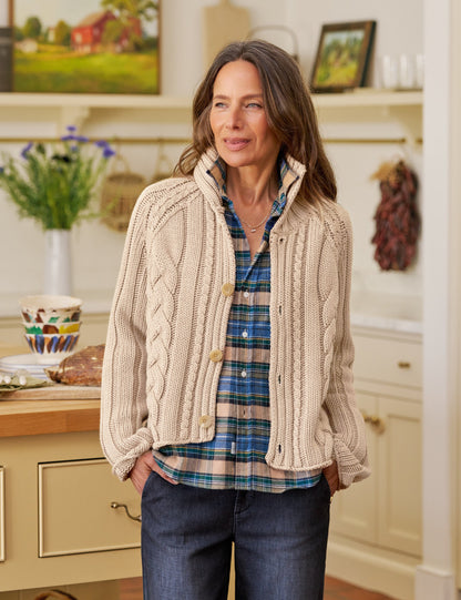 MINI COTSWOLDS Sand, Pure Italian Cotton