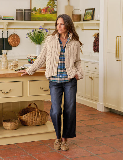MINI COTSWOLDS Sand, Pure Italian Cotton