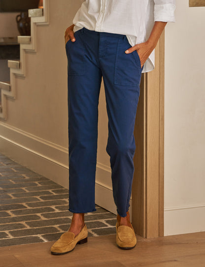 BLACKROCK Classic Navy, Italian Peached Twill